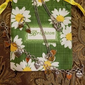 3 piece set Necklace, bracelet and earrings